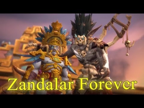 Zandalar Forever Scenario Cutscene - WoW BFA Horde Ending #7 | World of Warcraft Battle for Azeroth