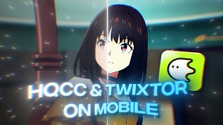 【Tutorial】 How to make the cleanest twixtor and HQCC on 