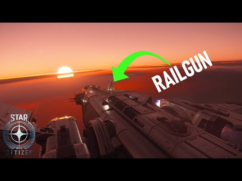 Corsair with a Railgun is definitely meta and works 100% of the time kind of | Star Citizen 3.17.4
