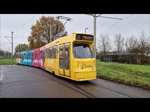 HTM tramlijn 1 Scheveningen Noorderstrand - Delft Tanthof | BN GTL8 3103 | 2023