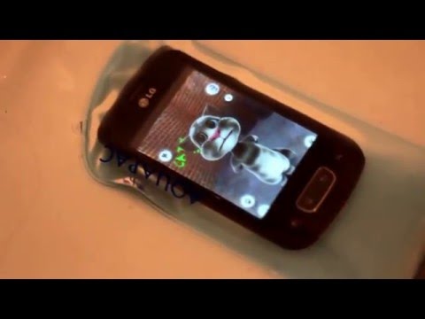 LG P500 @ Aquapac & Talking Tom