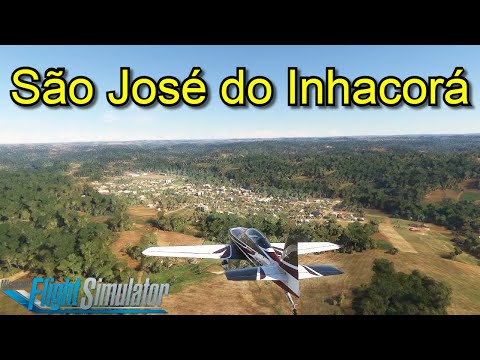 Flight Simulator ► Sobrevoando São José do Inhacorá - RS - Brasil