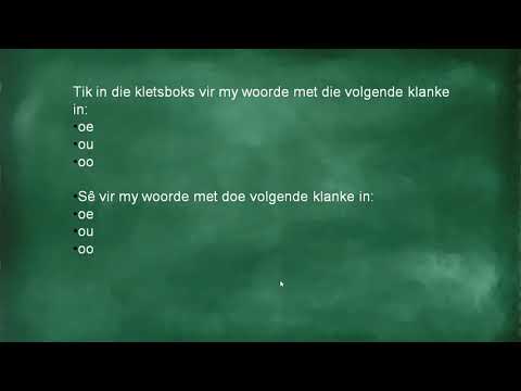 Grade 5 - Afrikaans  | 8 July 2020 | Luister met begrip