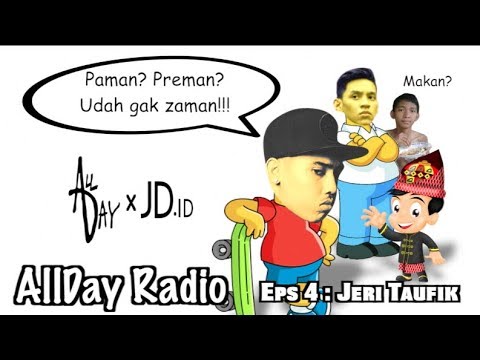 Jeri Taufik freestyle tentang paman | AllDay Radio