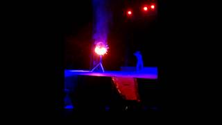 Richard acróbata La Flecha Humana en cámara lenta