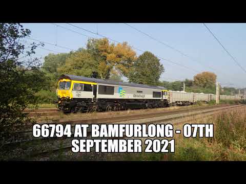 66794 at Bamfurlong - 07th September 2021
