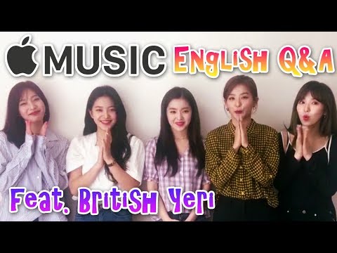 Red Velvet's English Q&A feat. British Yeri | 레드벨벳 영어 인터뷰
