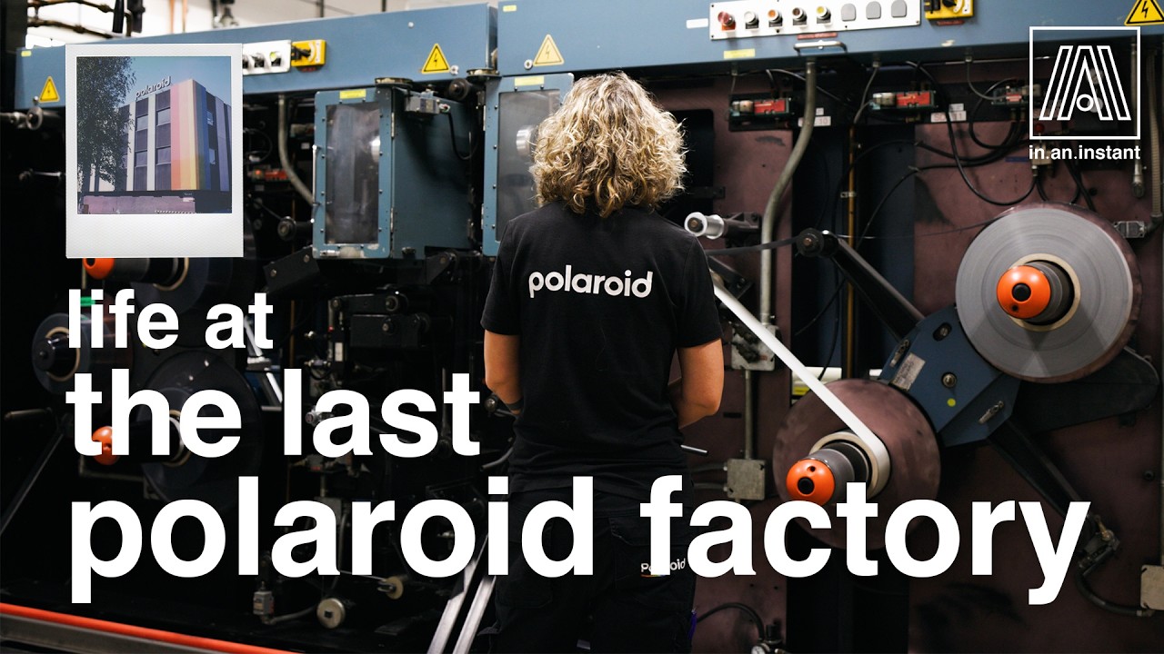 Life at the Last Polaroid Factory in the World - YouTube