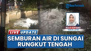 Kata Dosen ITS soal Semburan Air di Sungai Rungkut Tengah, Diduga Akibat Gas Alami dari Tanah
