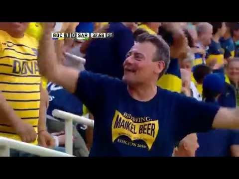 Boca 1 - Sarmiento 0 Gol Centurión / Fecha 6 Torneo de la Independencia 2016