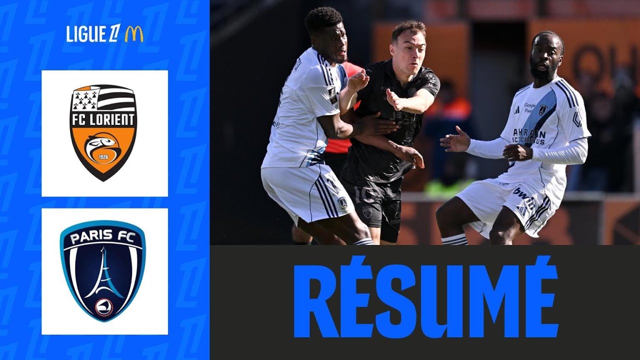 Lorient vs Paris Highlights