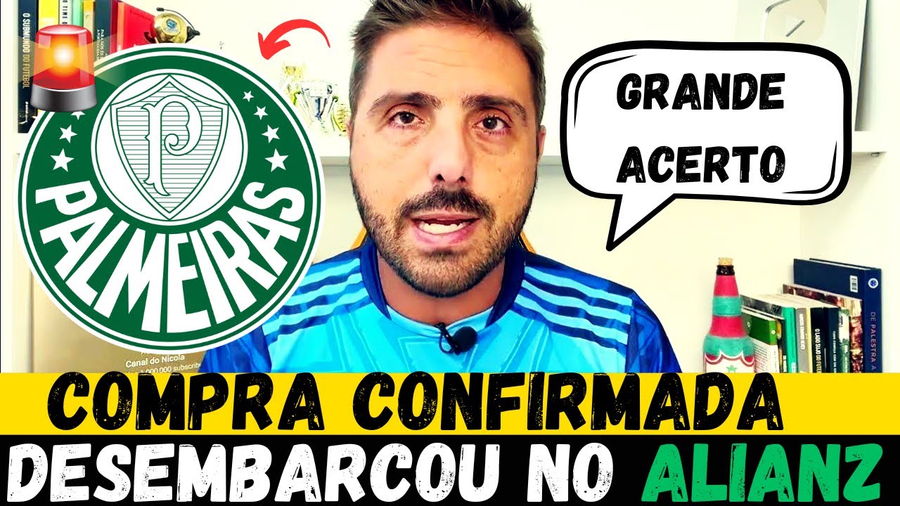 😱BOMBA NO ALIANZ ! VAZOU AGORA, O CONTRATO JA FOI ATÉ ASSINADO !! VEJA ! NOTÍCIAS DO PALMEIRAS