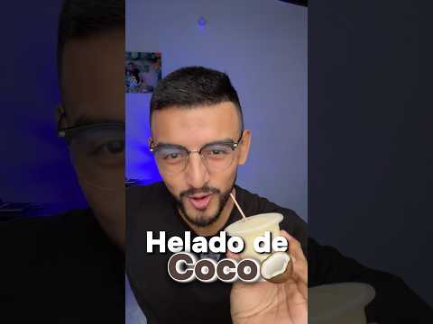Nuestro helado de coco 🥥 aquí en Girón Santander #shorts #heladodecoco #girón