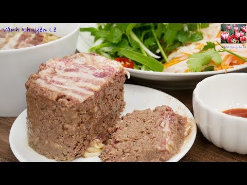 Vietnamese Liver Pate, How to Make Chicken Liver Pate with True Vietnamese Flavor, Vietnamese Bre...