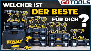 Welchen brauchst Du? Alle 18V DeWalt Akkuschrauber vom DCD708 bis DCD999 | inkl. Verlosung DCD999