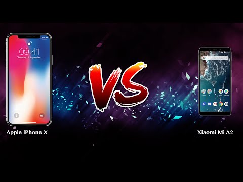 Apple iPhone X vs Xiaomi Mi A2   - Phone battle