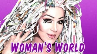 WOMAN&#39;S WORLD PARODY starring CHER