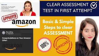 CLEAR AMAZON ASSESSMENT TEST IN First Attempt | TIPS & TRICKS | Complete Guide #amazonassessmenttest