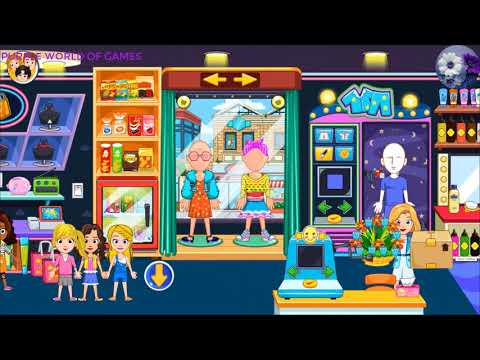 MC: My City Pajama Party Part 1|Girls Threw a Party!!! - YouTube