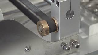 Vertical automatic placement machine, Qihe  TVM802 video