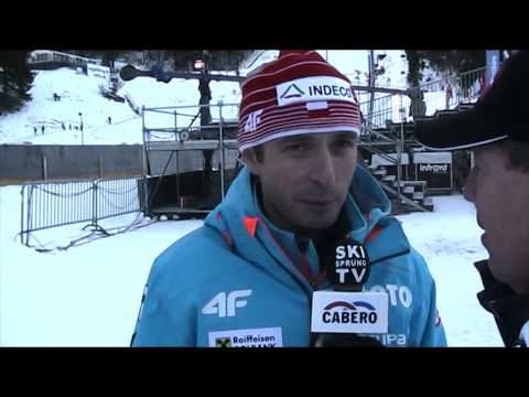 Lukasz Kruczek im Interview - Engelberg 21.12.2013