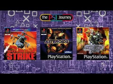 The PS1 Journey Challenge DAY198 (Soviet Strike part 4, Asteroids & Armored Core part 1)