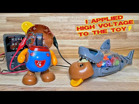 ⚠️ I Applied High Voltage to electric toys ⚡☠️ Experiments with voltage