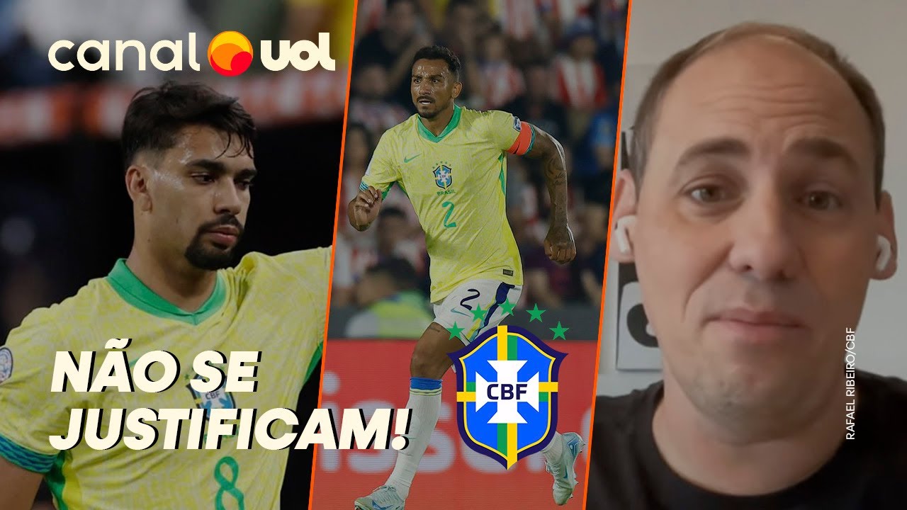 DANILO E PAQUETÁ PRECISAM SER TROCADOS NA SELEÇÃO! TEM QUE ADOTAR TRÊS ZAGUEIROS, DIZ JULIO GOMES