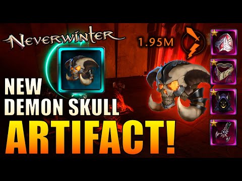 Neverwinter - NEW Demon Skull Artifact! - Lysaera Nerf, Rattigan and Crimson Golem Companion Tests!