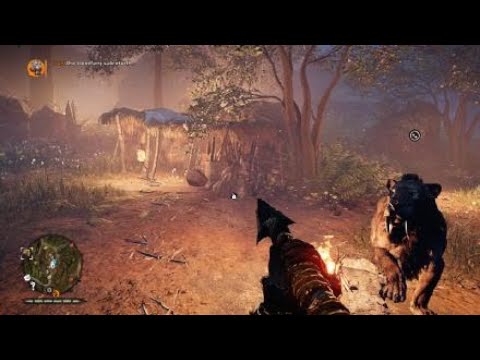 Easy Far Cry® Primal Gameplay Tutorial 43 Bloodfang Sabertooth Tamed