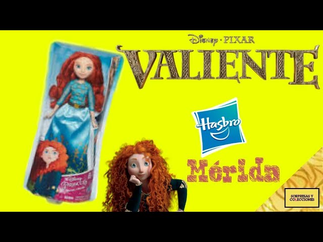 Vídeo relacionado con Mattel Disney Princess Merida Muñeca princesa película Brave, juguete +3 años (HLW13)