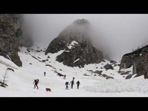 Forcella della Lavina, alpi Giulie (2055 mt)