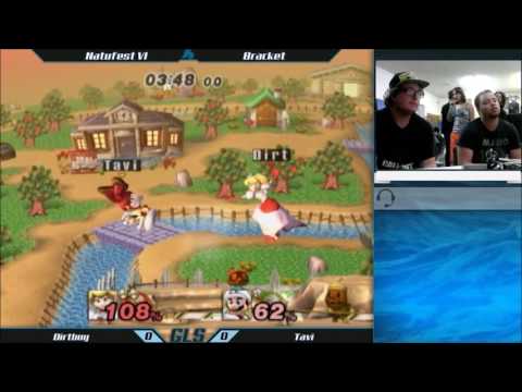 Natufest VI Top 16 Winners Semis - Dirtboy (Peach) vs. Tavi (Mario)