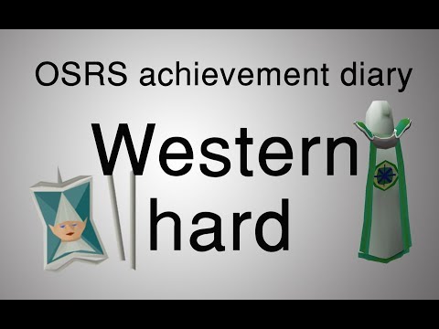 [OSRS] Western Provinces hard diary guide