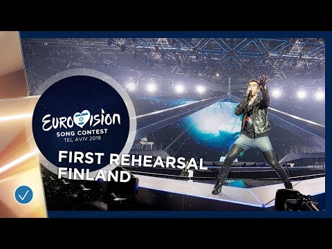 Finland 🇫🇮 - Darude feat. Sebastian Rejman - Look Away - First Rehearsal - Eurovision 2019