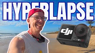How to master Hyperlapse on the DJI OSMO ACTION 5 Pro!
