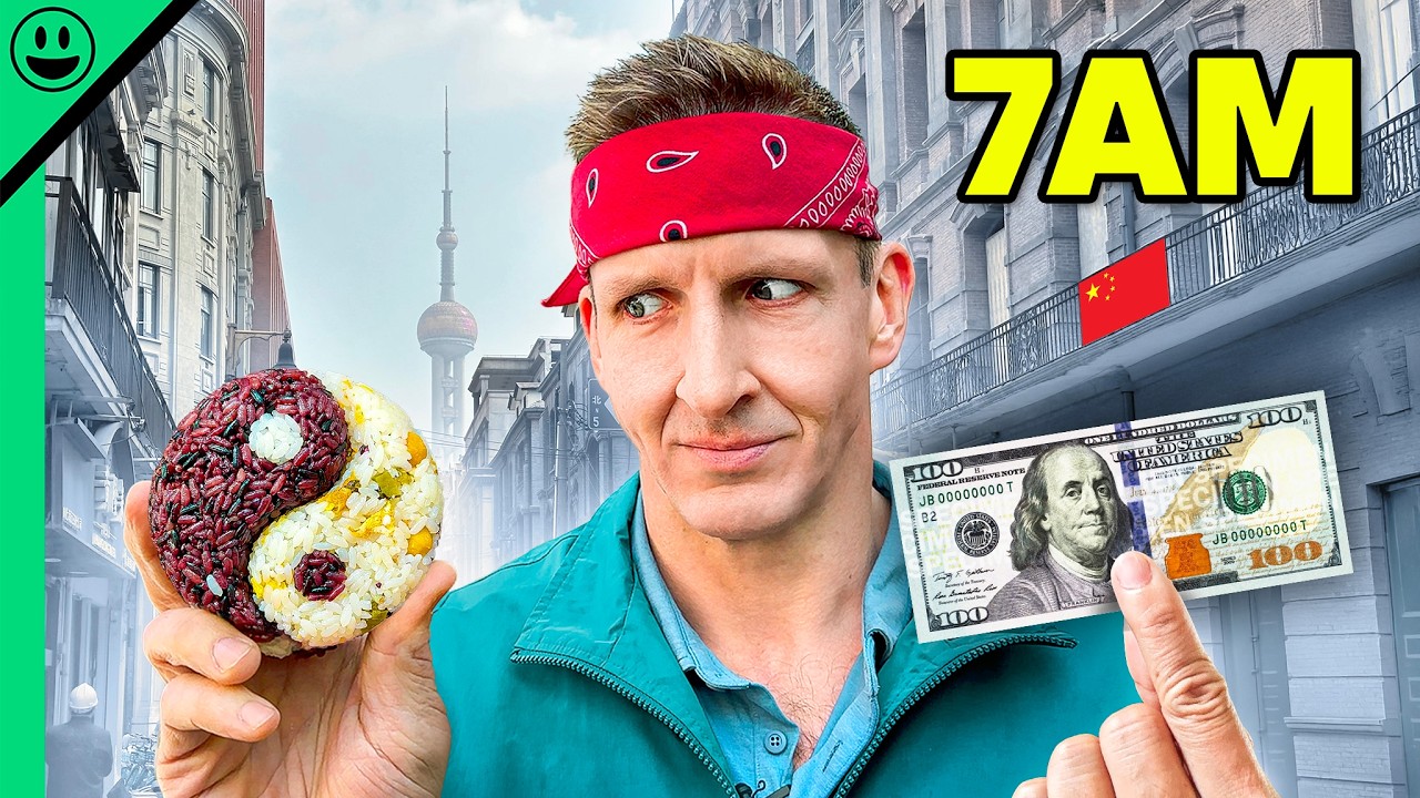 $100 Chinese Street Food Challenge in Shanghai!!