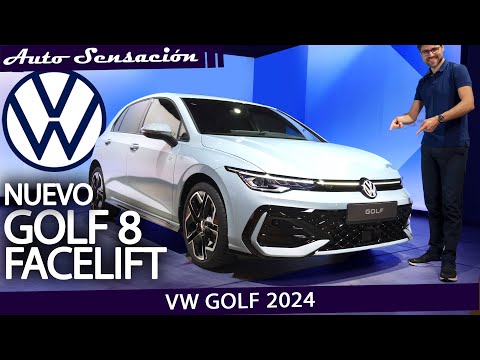 Presentación Volkswagen Golf 8 Facelift 2024 review . ¿Ahora si gustará a sus clientes potenciales?