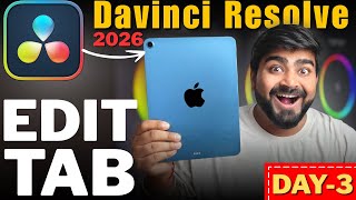 Mastering EDIT Tab | DaVinci on iPad - Day 3