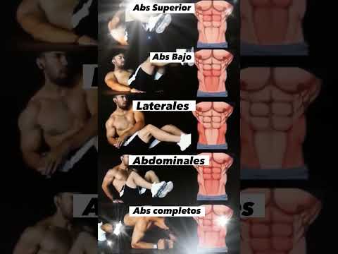✅Consigue ABDOMINALES DE ACERO con Estos Efectivos Ejercicios #shorts #abdomen #sixpack