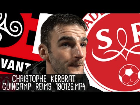 CHRISTOPHE KERBRAT RÉAGIT APRÈS GUINGAMP - REIMS (0-1) / Ligue 1 - 26 janvier 2019