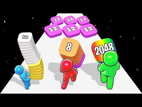 THE BEST NUMBER EVOLUTIONS 2️⃣0️⃣4️⃣8️⃣! (Idle 2048 Land)