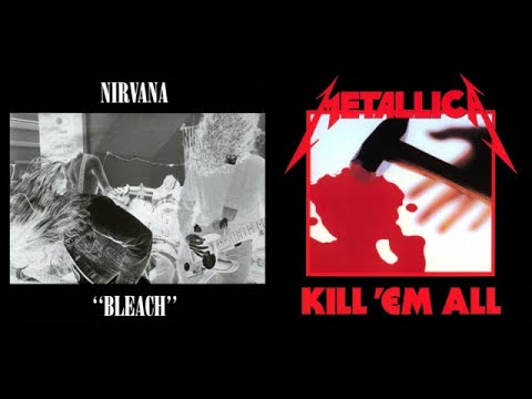 Nirvana - Mr. Moustache / Metallica - Jump In The Fire (comparison)