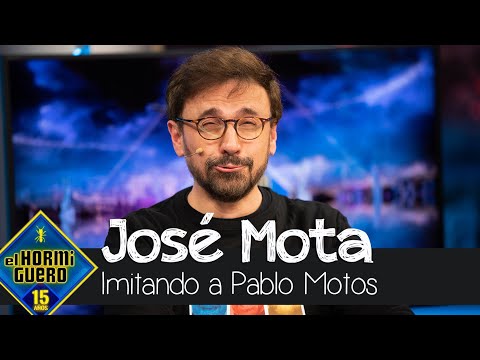 José Mota se atreve a imitar a Pablo Motos - El Hormiguero