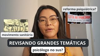 Psychologist in the Brazilian Public Health System (SUS): What you need to know about Public Heal...