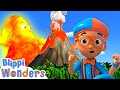 Volcano Blow Blippi Wonders Moonbug Kids Learning Corner