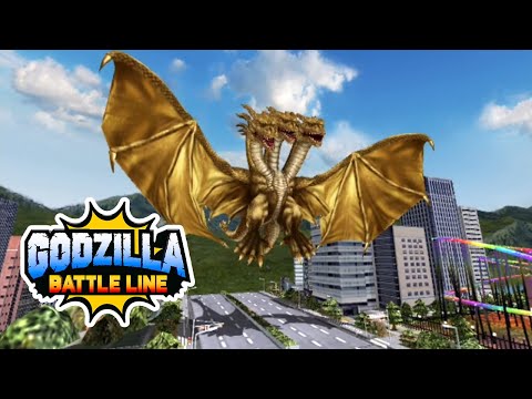 KING GHIDORAH 2019 Monster 0 battle unit gameplay Rank arena GODZILLA BATTLE LINE ★4キングギドラ ★4モスラ