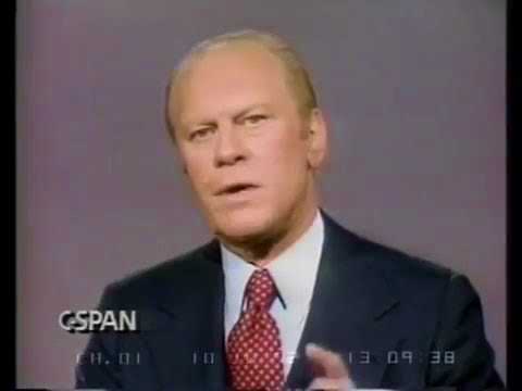Jimmy Carter vs Gerald Ford - Second Presidential Debate 1976