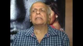 Blood Money - Mahesh Bhatt angry on the reporter 