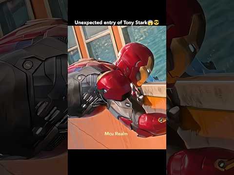 Tony Stark awesome entry in front of Peter Parker to protect ship 🔥🥶#shorts #ytshorts #marvel